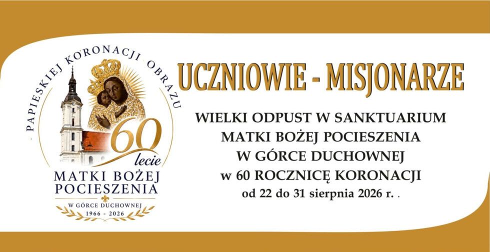 PROGRAM WIELKIEGO ODPUSTU W GÓRCE DUCHOWNEJ 2026